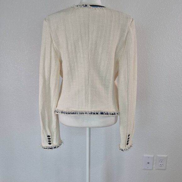 Veronica Beard Women's Size 12 Tweed Jacket Blazer - Picture 3 of 10